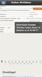 Mobile Screenshot of antheamcgibbon.com